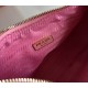 Prada Re-Edition Saffiano leather mini bag Pink 1BC204