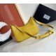 Prada Re-Edition Saffiano leather mini bag Yellow 1BC204