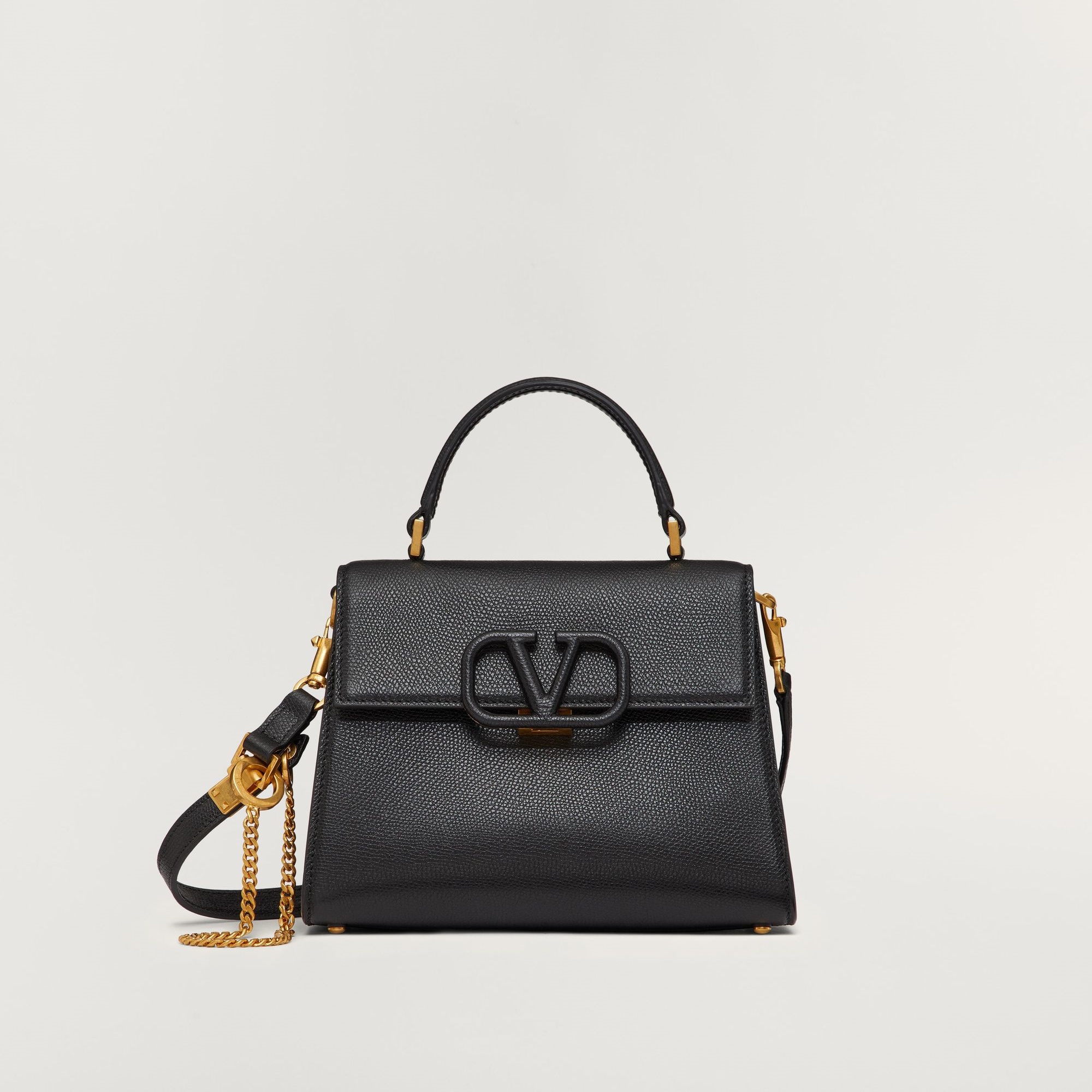 Valentino SMALL VSLING GRAINY CALFSKIN HANDBAG VA0001