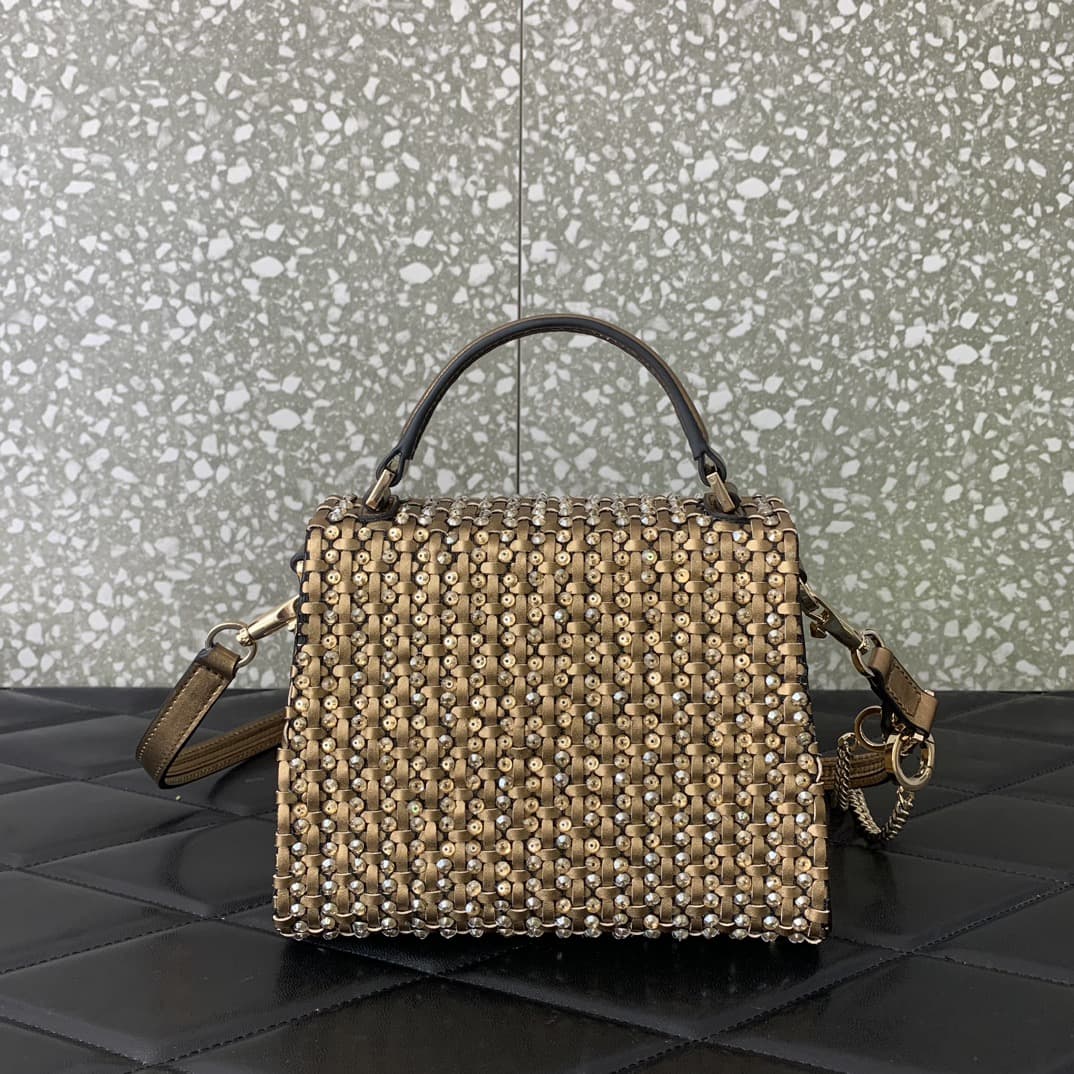 Valentino GARAVANI VSLING MINI WOVEN HANDBAG VA0011