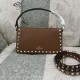 Valentino SMALL ROCKSTUD GRAINY CALFSKIN CROSSBODY BAG VA0013