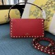 Valentino SMALL ROCKSTUD GRAINY CALFSKIN CROSSBODY BAG VA0014