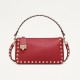 Valentino SMALL ROCKSTUD GRAINY CALFSKIN CROSSBODY BAG VA0014