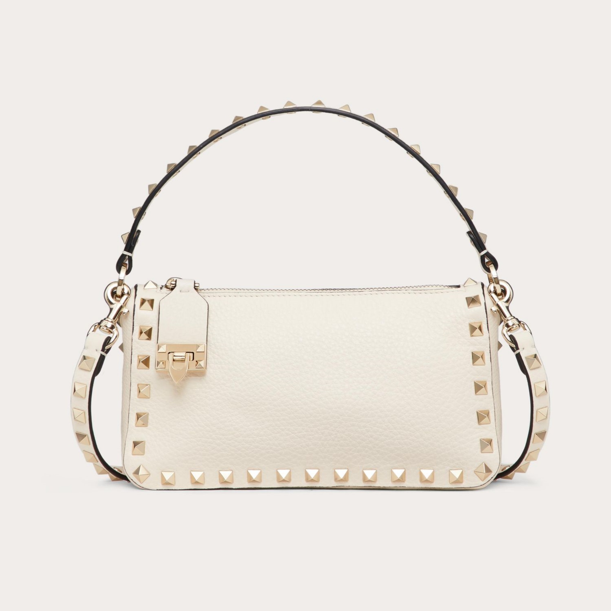 Valentino SMALL ROCKSTUD GRAINY CALFSKIN CROSSBODY BAG VA0012