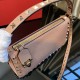 Valentino SMALL ROCKSTUD GRAINY CALFSKIN CROSSBODY BAG VA0018