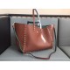 Valentino ROCKSTUD GRAINY CALFSKIN TOTE Double Sided Shopping Bag VA0021