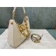 Valentino Valentino Garavani Nappa Leather Stud Sign Hobo Bag VA0024