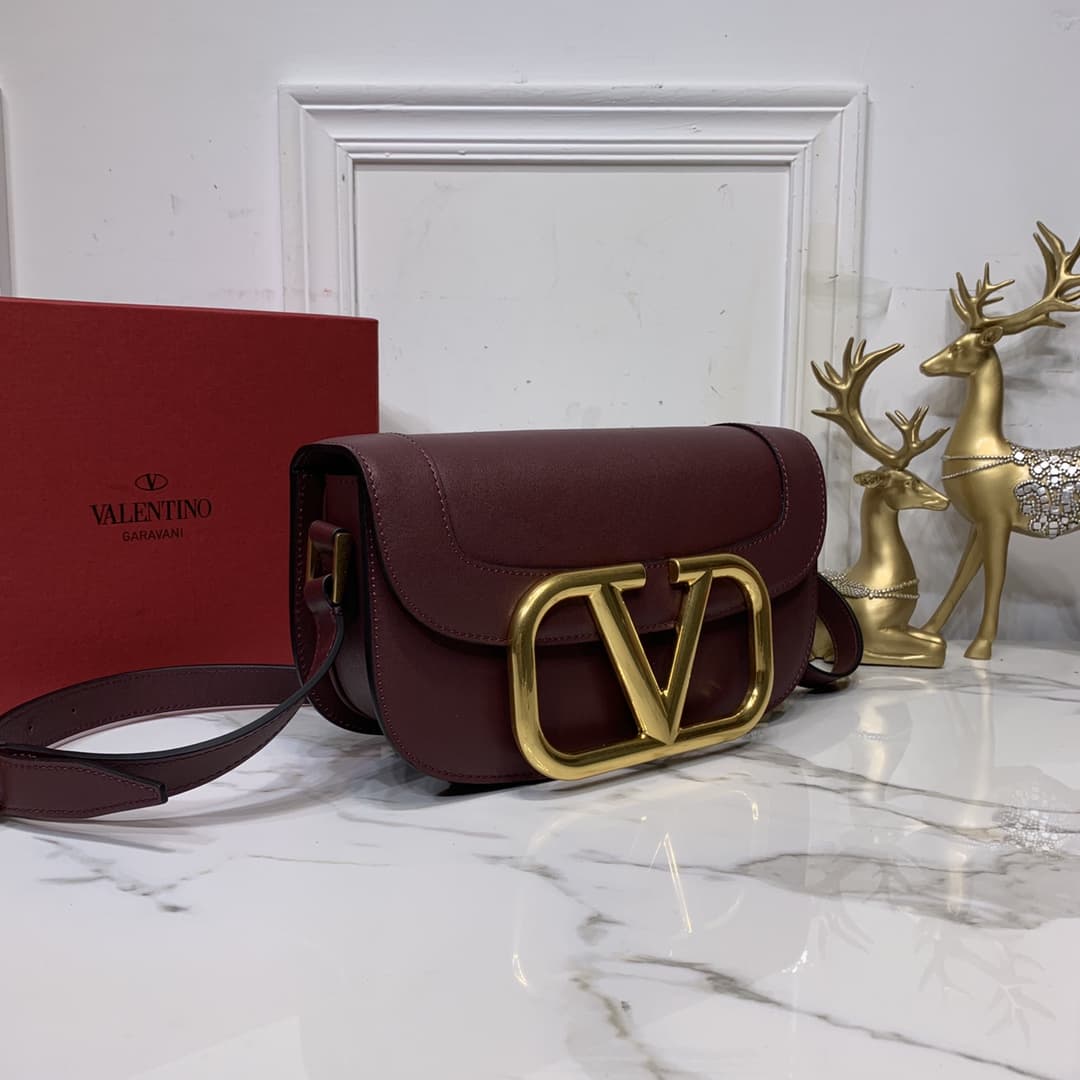 Valentino Garavani  Smooth Calfskin Supervee Shoulder Bag VA0045