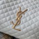 YSL ICARE maxi shopping bag in quilted lambskin Apricot 698651