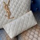 YSL ICARE maxi shopping bag in quilted lambskin Apricot 698651