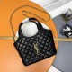 YSL ICARE maxi shopping bag in quilted lambskin Mini Black 698651