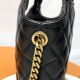 YSL ICARE maxi shopping bag in quilted lambskin Mini Black 698651