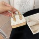 Louis Vuitton Micro Alma Bag Charm Key Holder MBA0003