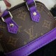 Louis Vuitton Micro Alma Bag Charm Key Holder MBA0004