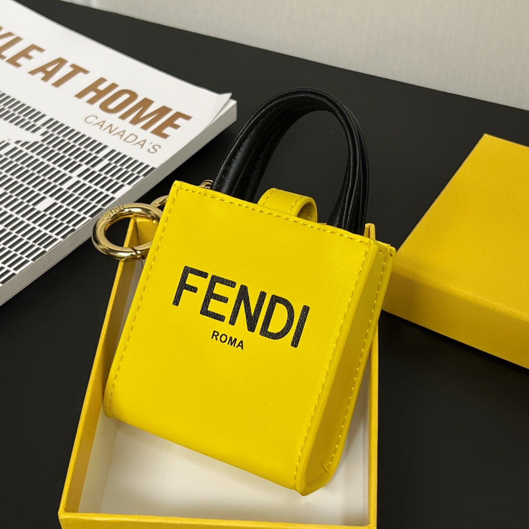 Fendi Micro Bag Charm Key Holder MBA0010