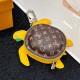 Louis Vuitton Turtle Pouch Bag Charm MBA0011