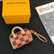 Louis Vuitton Damier Pop Mini Speedy Bag Charm MBA0015 