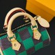 Louis Vuitton Damier Pop Mini Speedy Bag Charm MBA0015 