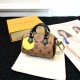 Louis Vuitton Micro Speedy Bag Charm Key Holder MBA0017