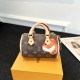 Louis Vuitton Micro Speedy Bag Charm Key Holder MBA0017