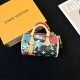 Louis Vuitton Micro Speedy Bag Charm Key Holder MBA0018