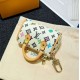 Louis Vuitton Micro Speedy Bag Charm Key Holder MBA0019