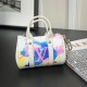 Louis Vuitton Micro Speedy Bag Charm Key Holder MBA0021