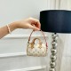 Louis Vuitton LV x TM Micro Speedy Bag Charm Key Holder MBA0025