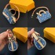 Louis Vuitton LV x TM Micro Speedy Bag Charm Key Holder MBA0025