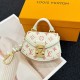 Louis Vuitton Mini Fan-Shaped Bag Charm Key Holder MBA0027