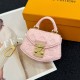 Louis Vuitton Mini Fan-Shaped Bag Charm Key Holder MBA0027