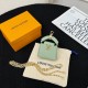 Louis Vuitton  Micro Capucines Bag Charm Key Holder MBA0030