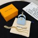 Louis Vuitton  Micro Capucines Bag Charm Key Holder MBA0030