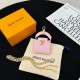 Louis Vuitton  Micro Capucines Bag Charm Key Holder MBA0030